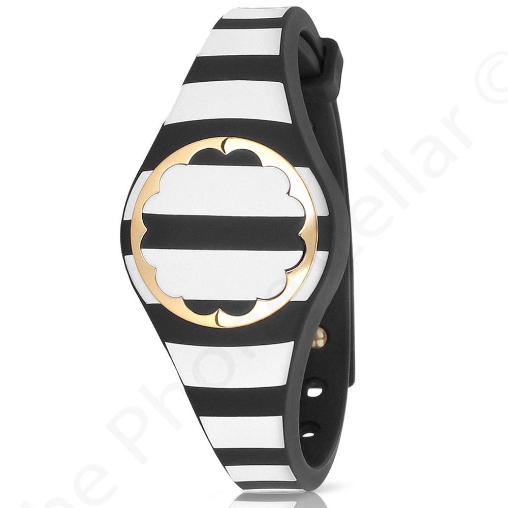 Kate Spade Scalloped Striped activity tracker
